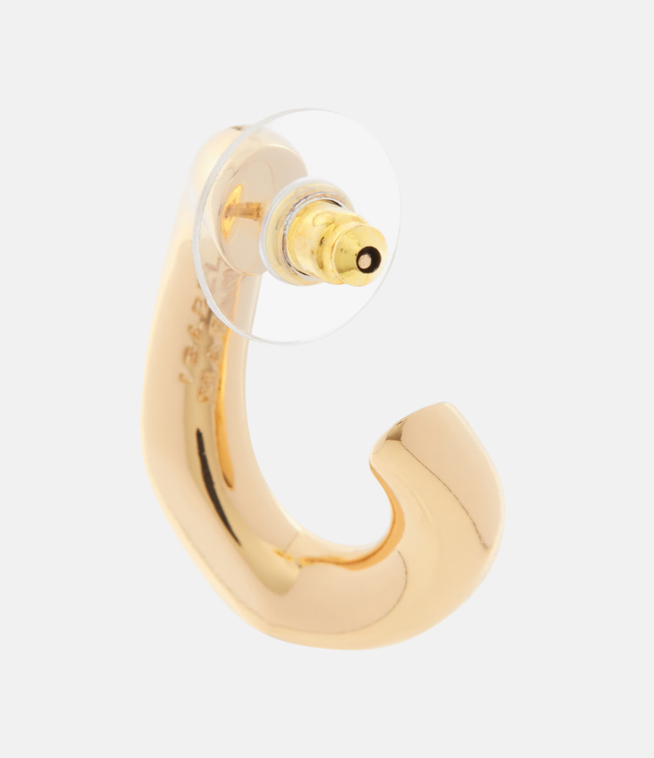 Isabel Marant Links Mini Hoops in Gold