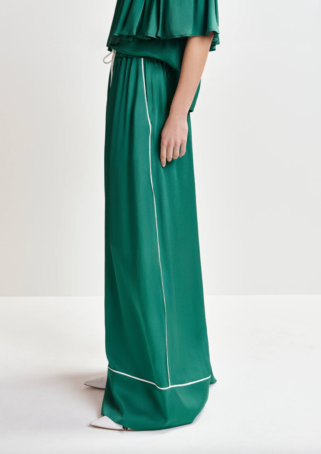 Essentiel Antwerp Hontgomery Wide Pants in Madison Blue