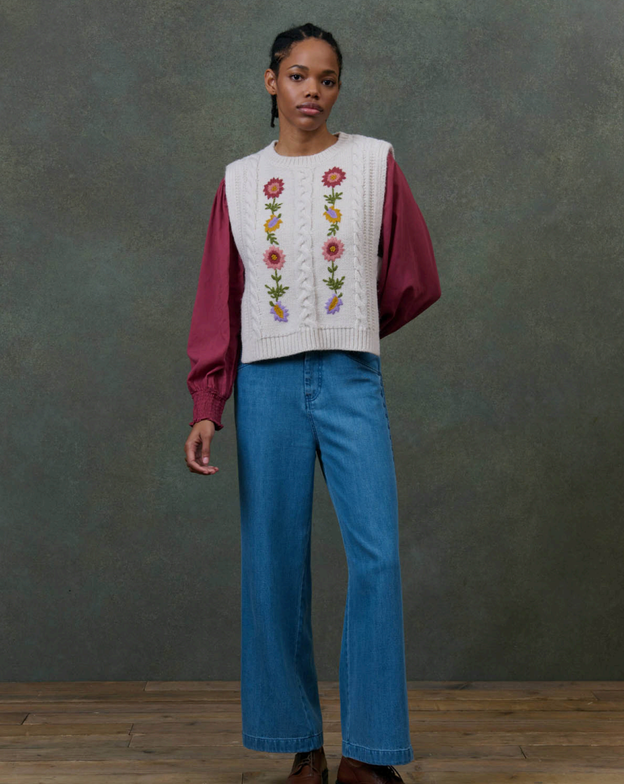 Louise Misha Adela SL Knit in Cream