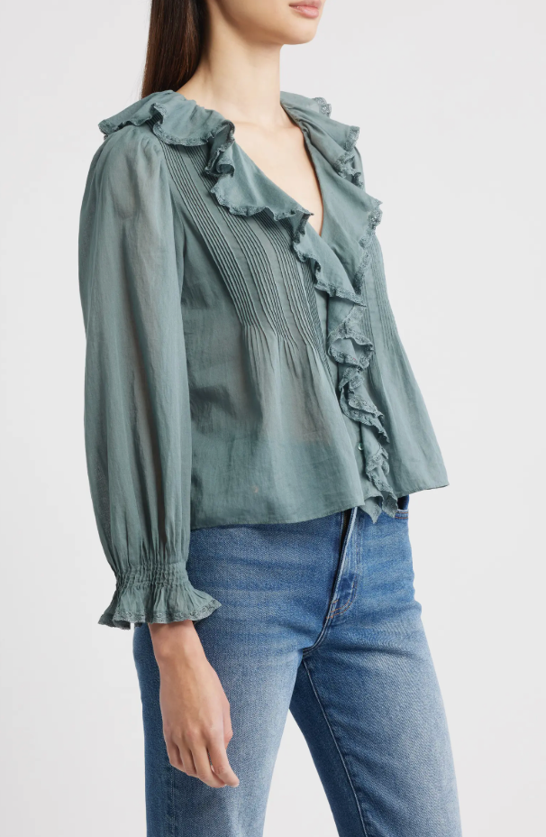 DÔEN Hardy Top in Lagoon