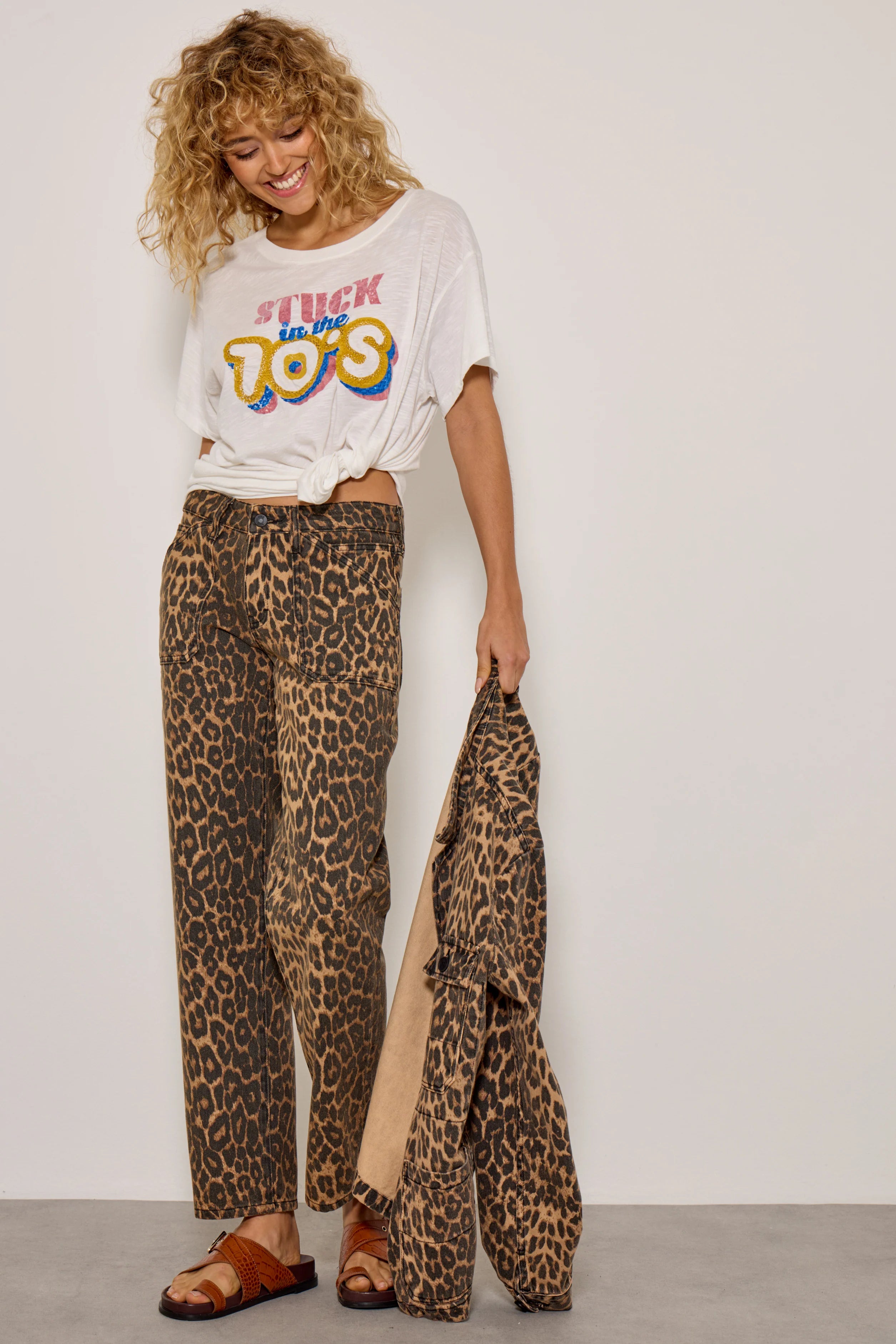 FIVE 70's Tee in Meringue