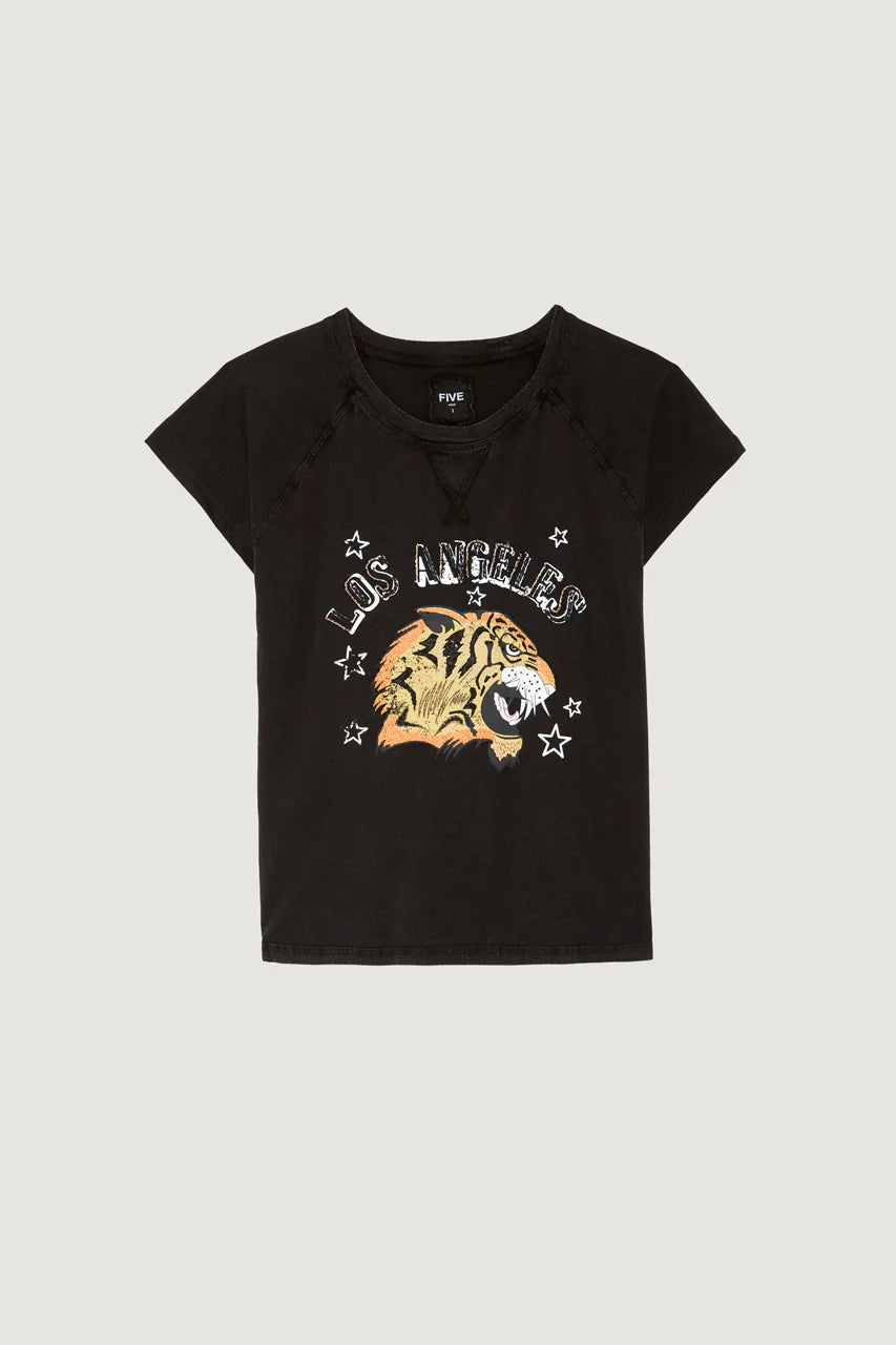 Five Jeans 2508 LA Tee in Acid Grey