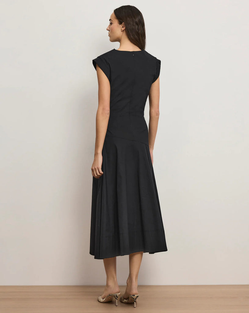 Veronica Beard Lisette Dress in Black – shopatanna