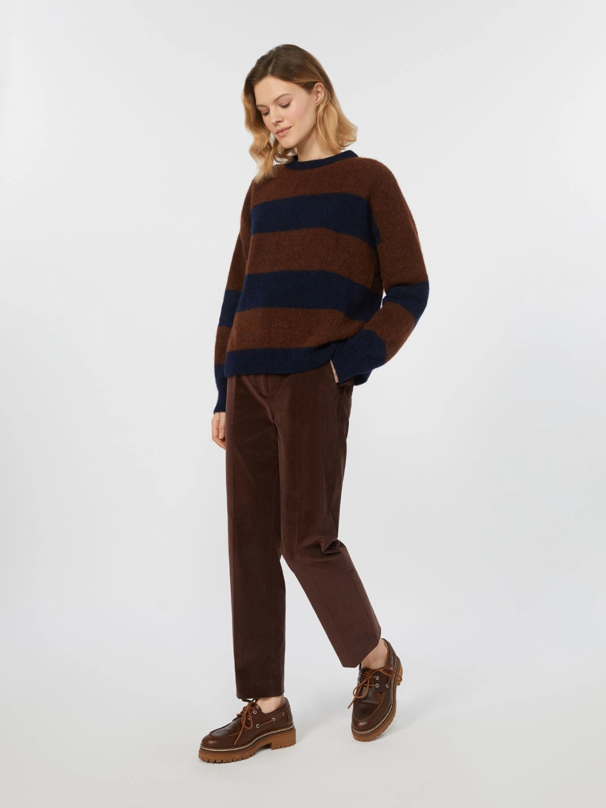 Weekend Max Mara Marruca Trousers in Wine