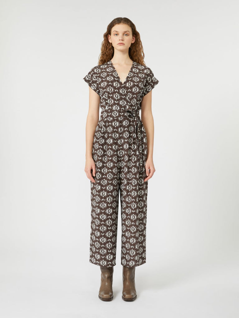 Weekend Max Mara Arizona Jumpsuit in Brown – shopatanna