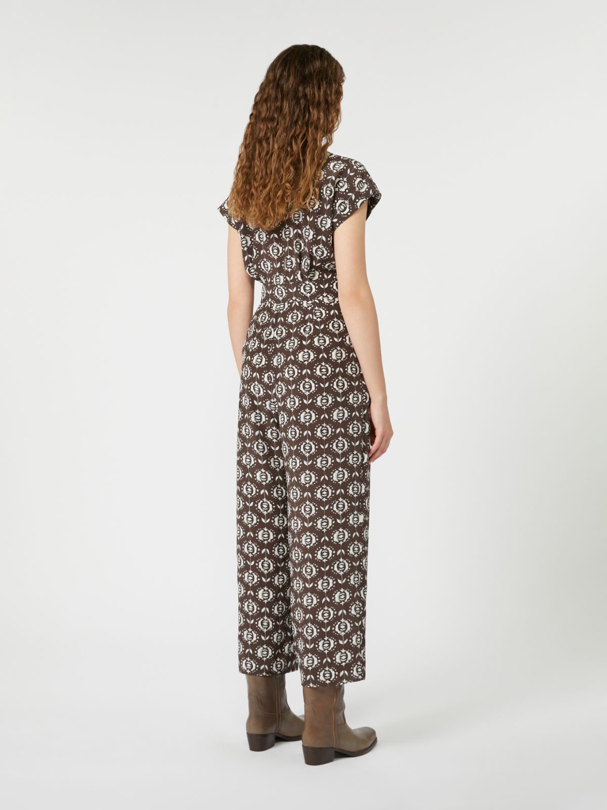 Weekend Max Mara Arizona Jumpsuit in Brown