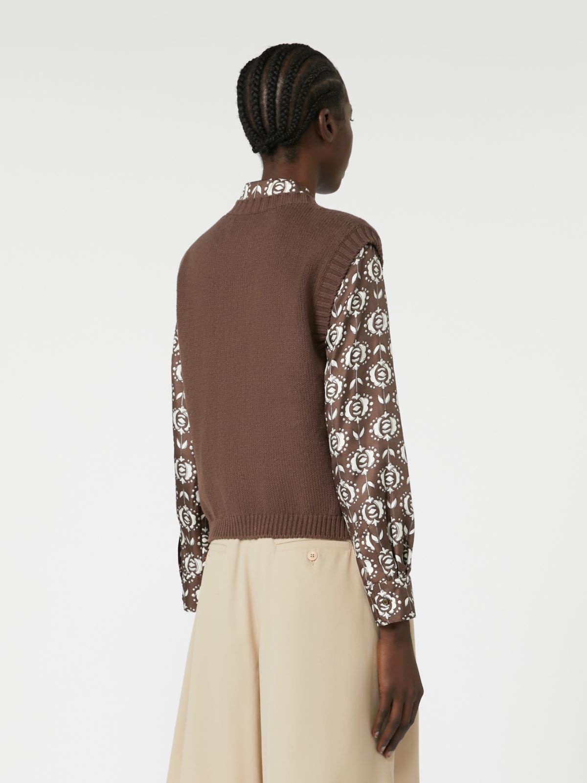 Weekend Max Mara Caprara SL Knit in Chocolate