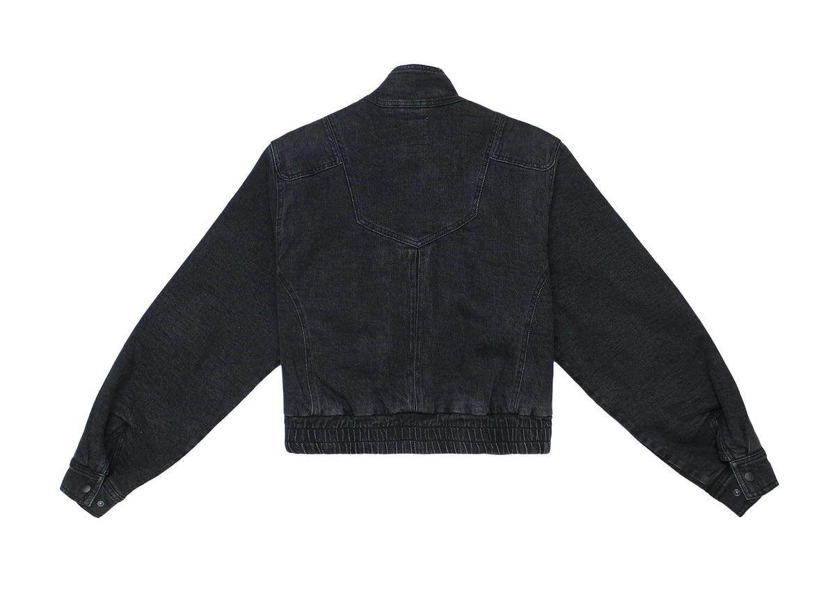 S&M Juno Jacket in Washed Black