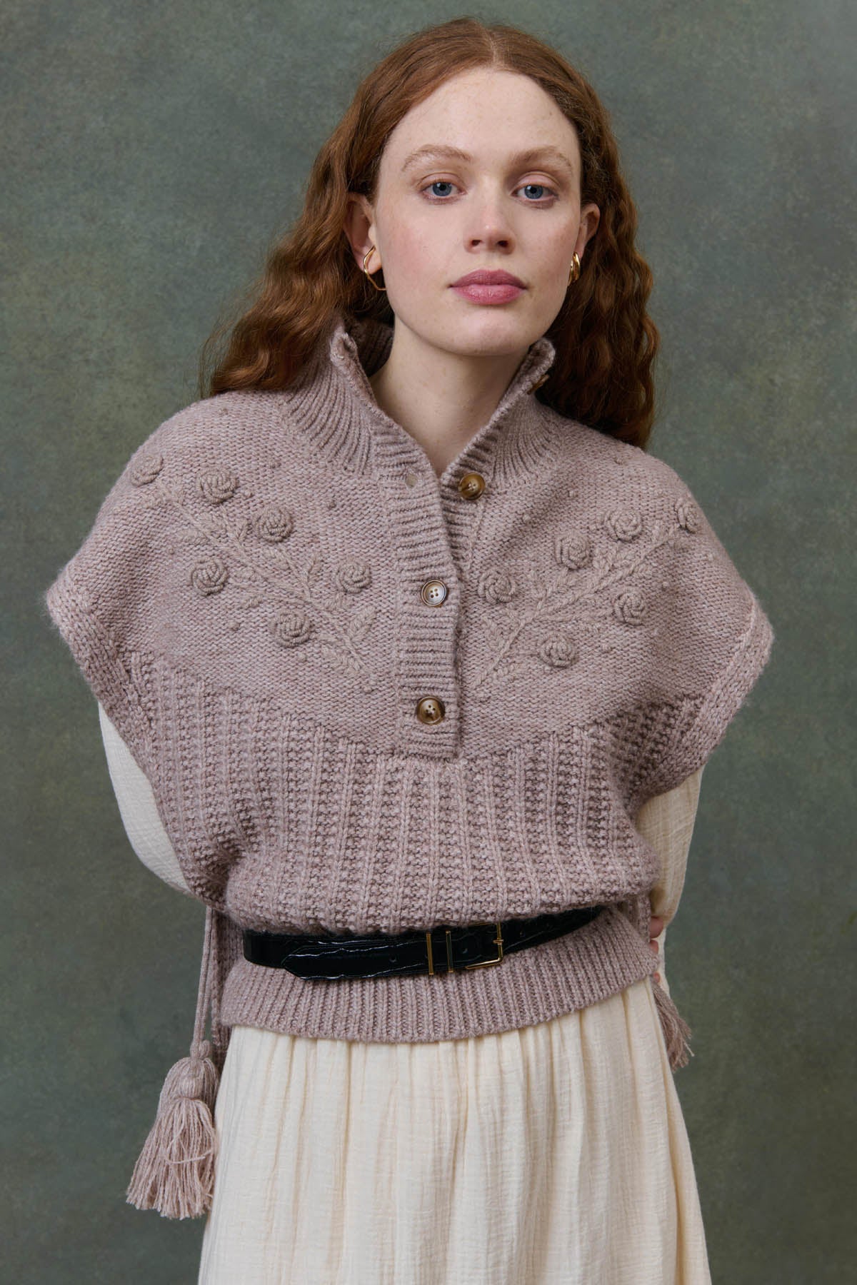Louise Misha Song Poncho in String