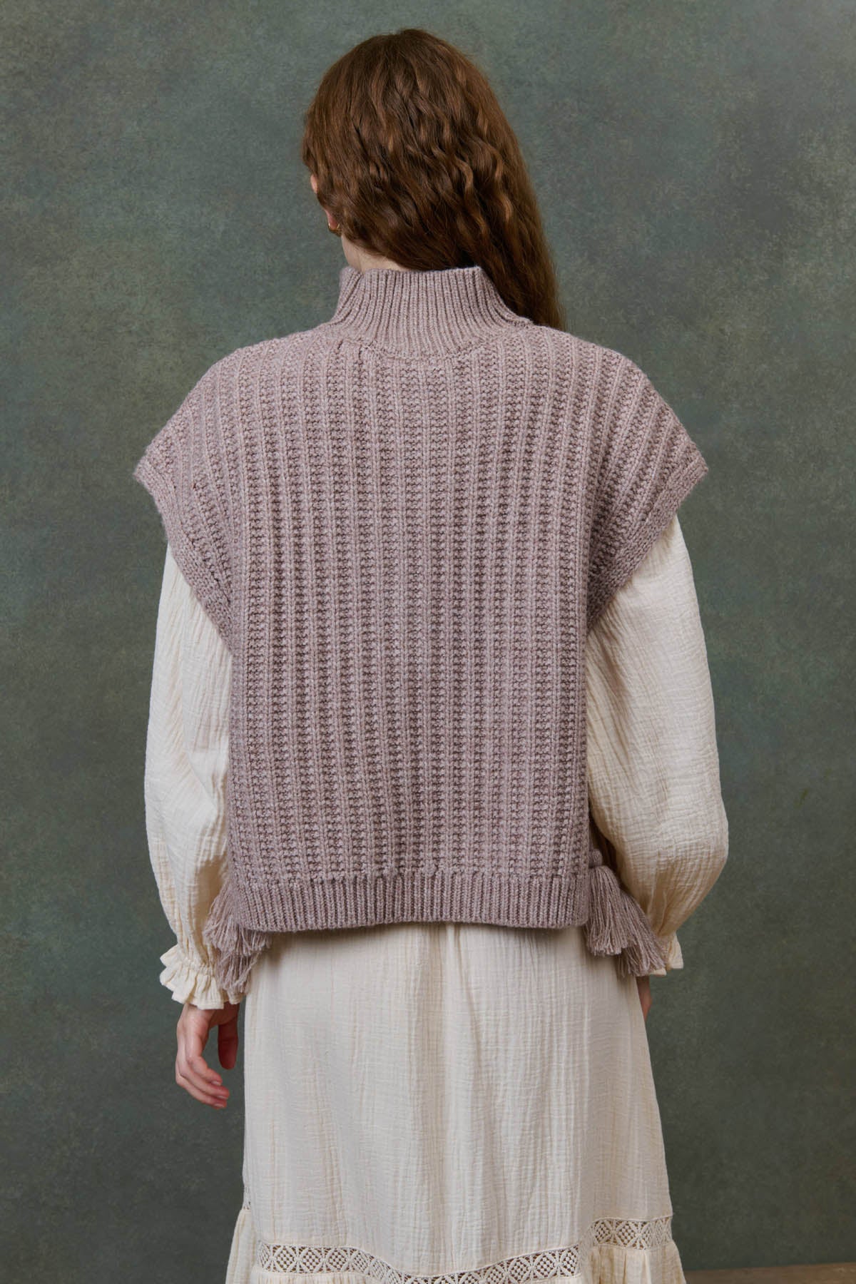 Louise Misha Song Poncho in String