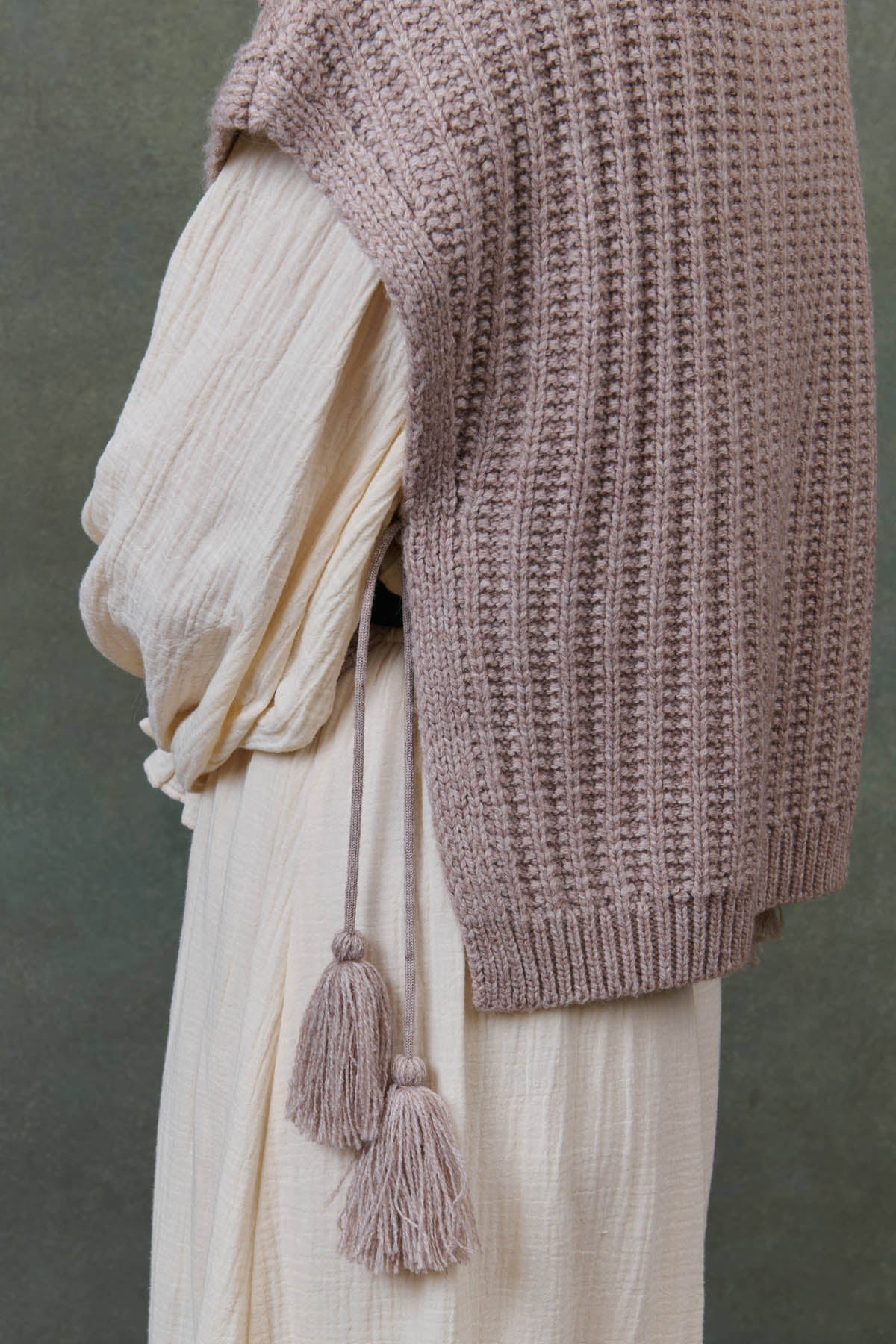 Louise Misha Song Poncho in String