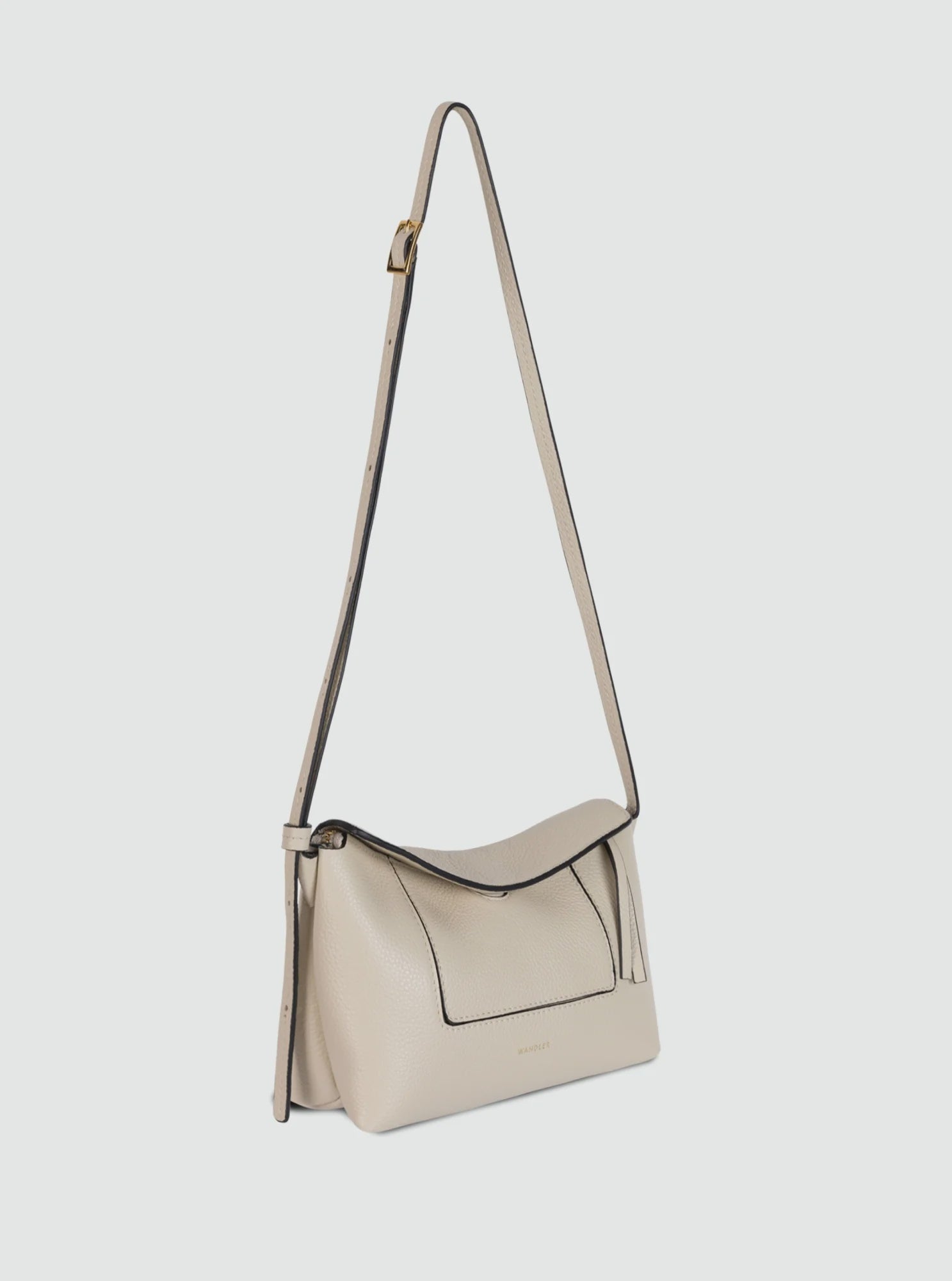 WANDLER Penelope Slouch Mini in Beige Crust