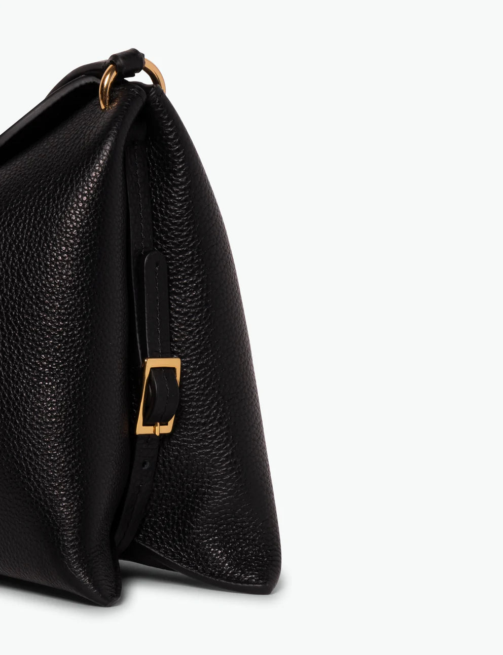 WANDLER Penelope Slouch Bag in Black Crust