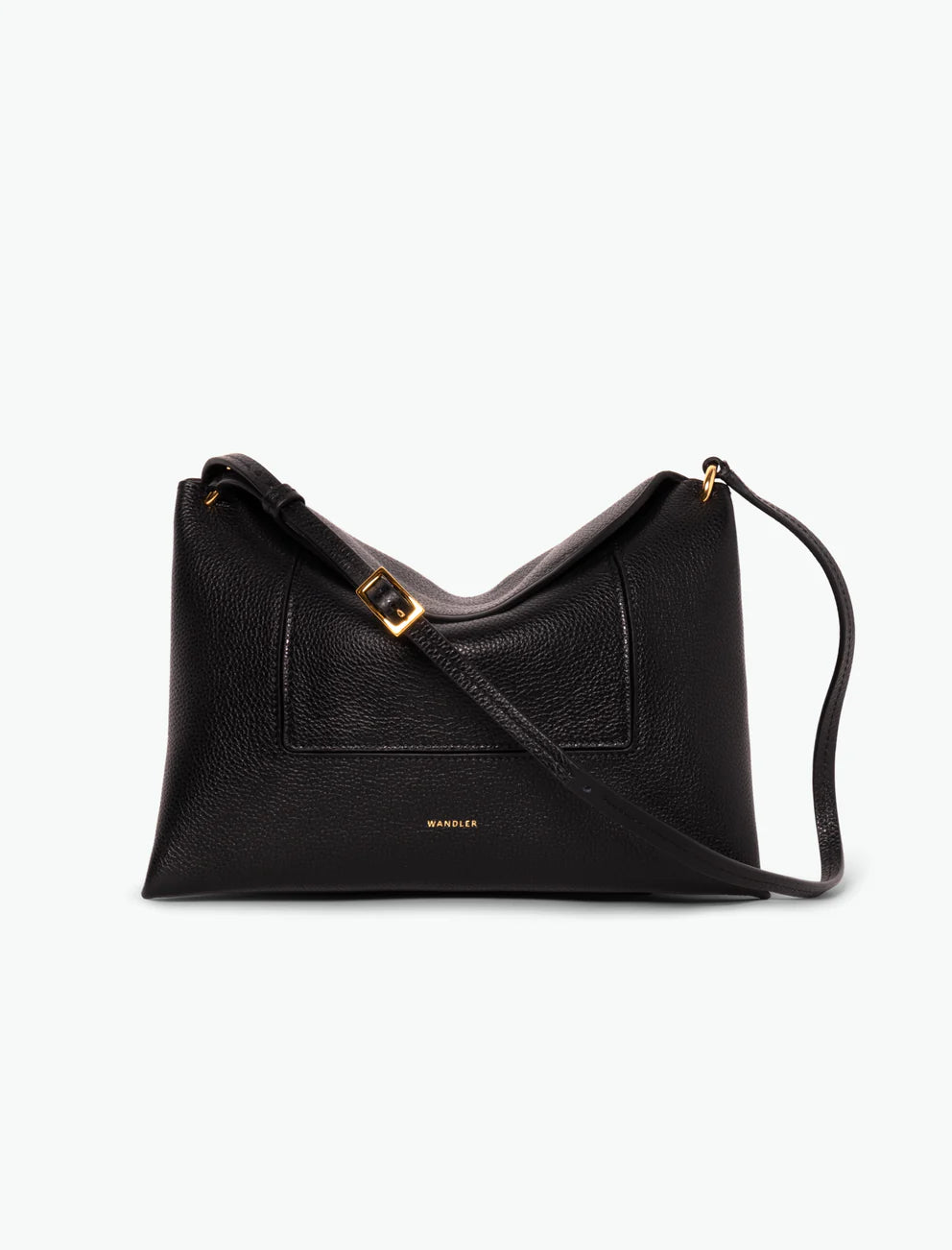WANDLER Penelope Slouch Bag in Black Crust