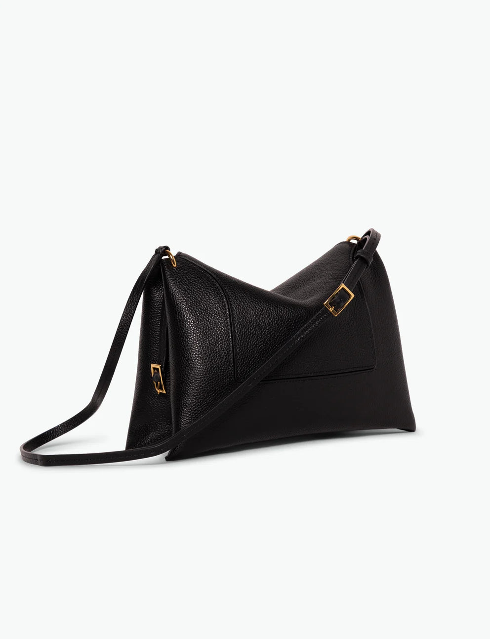 WANDLER Penelope Slouch Bag in Black Crust