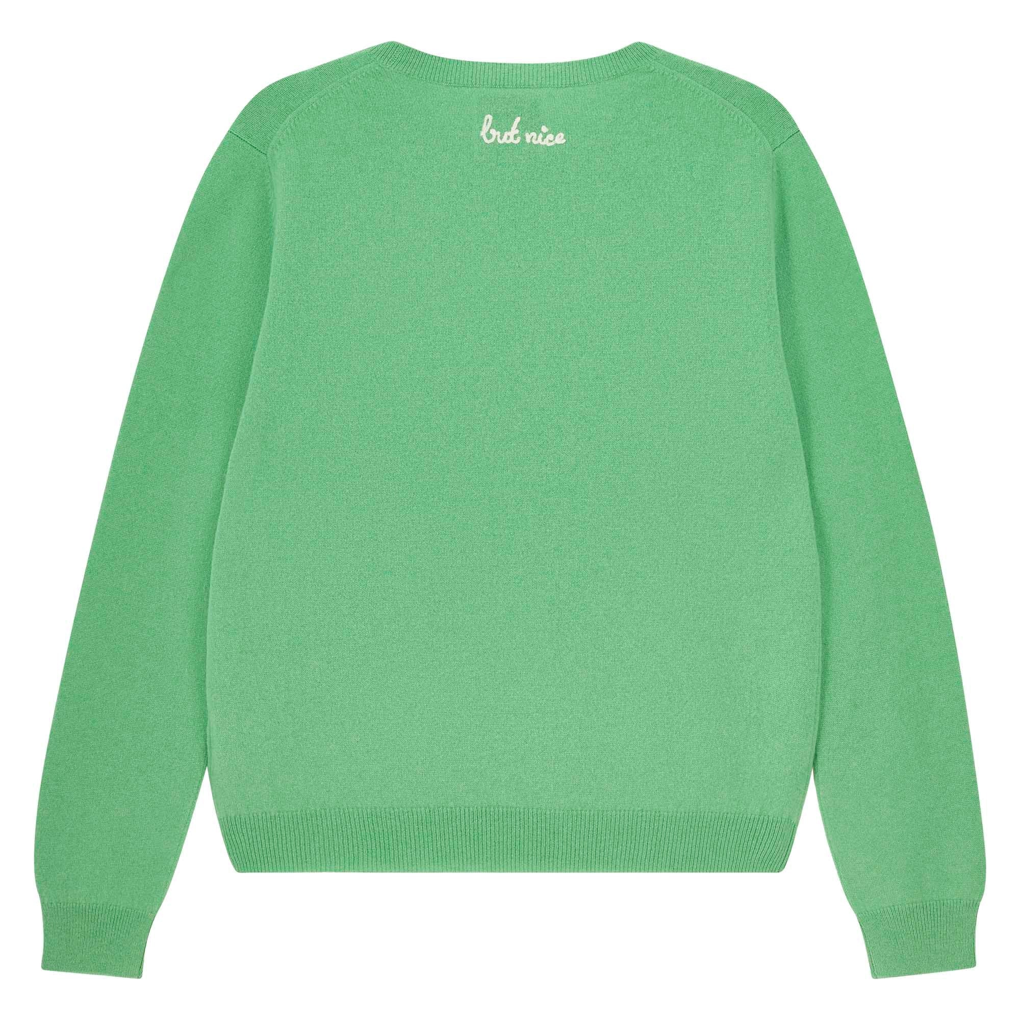 Jumper1234 Naughty Crew in Fresh Green
