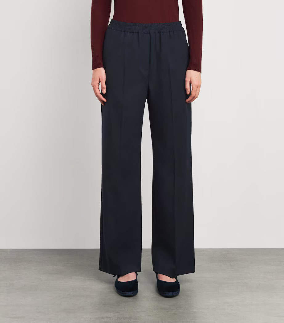Weekend Max Mara Hateley Trousers in Navy