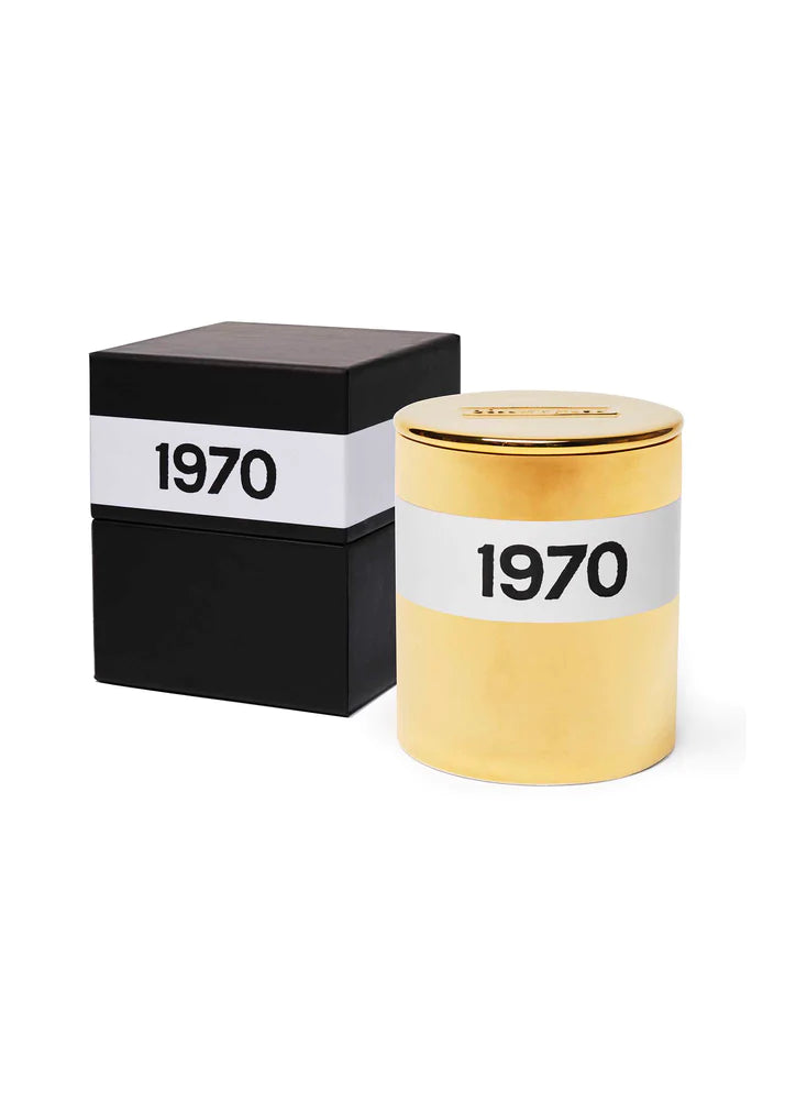 Bella Freud 1970 Ceramic Mineral Wax Candle in Gold