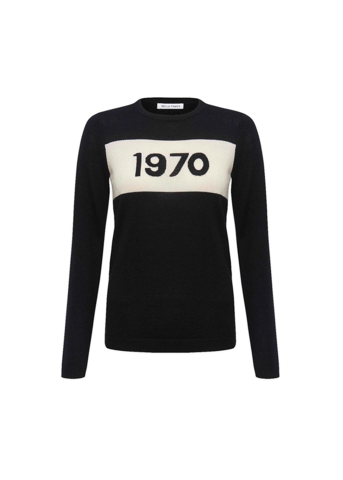 Bella Freud 1970 Merino Knit in Black