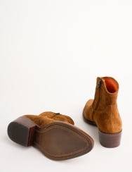Penelope Chilvers Cassidy Cordoban Suede Boot in Peat