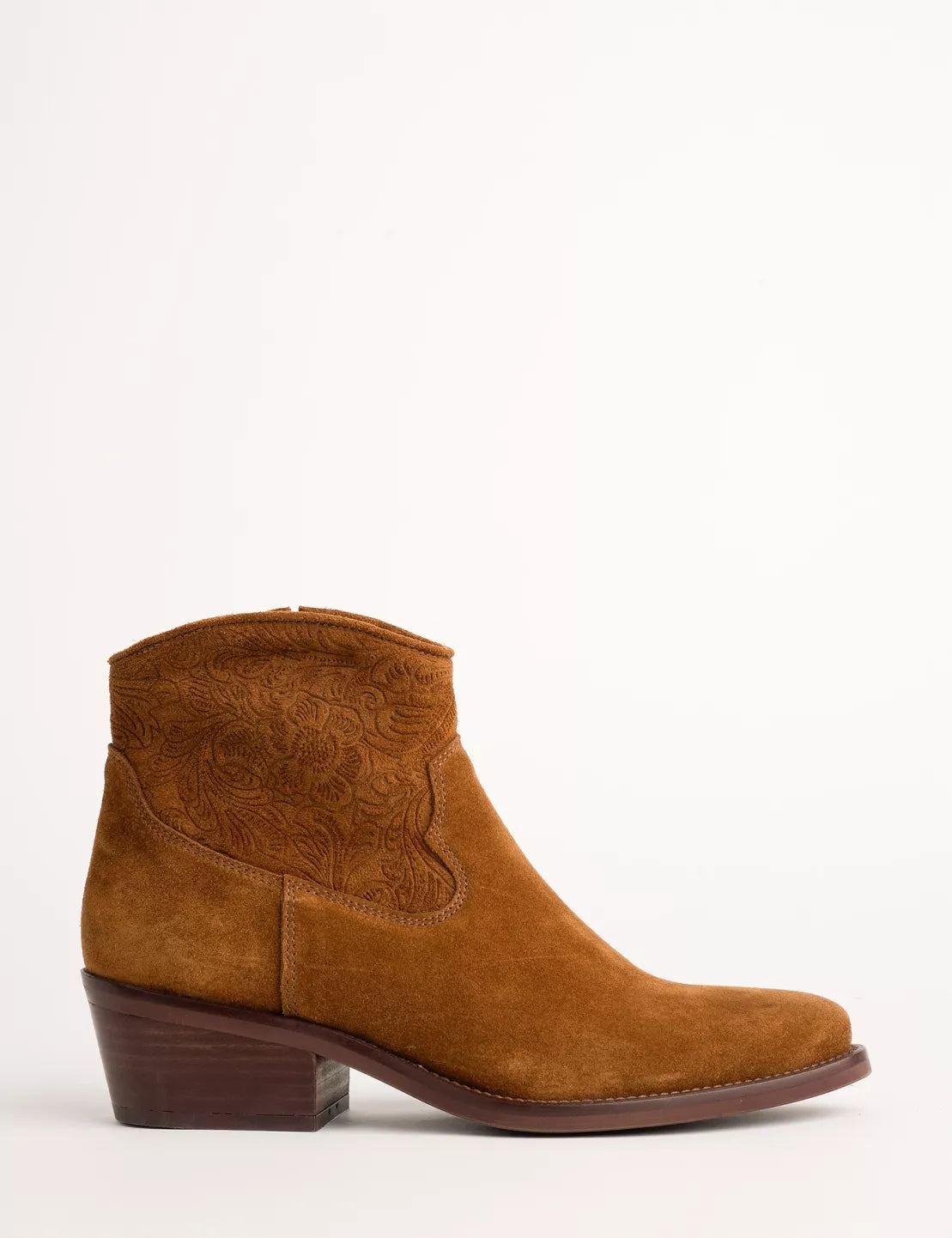 Penelope Chilvers Cassidy Cordoban Suede Boot in Peat