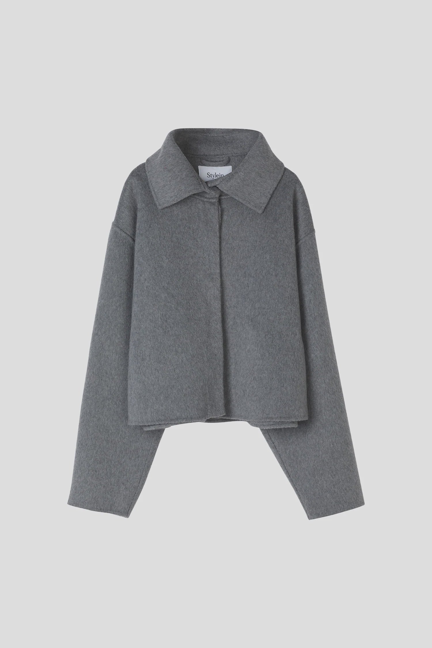 Style In Teano Jacket in Mid Grey