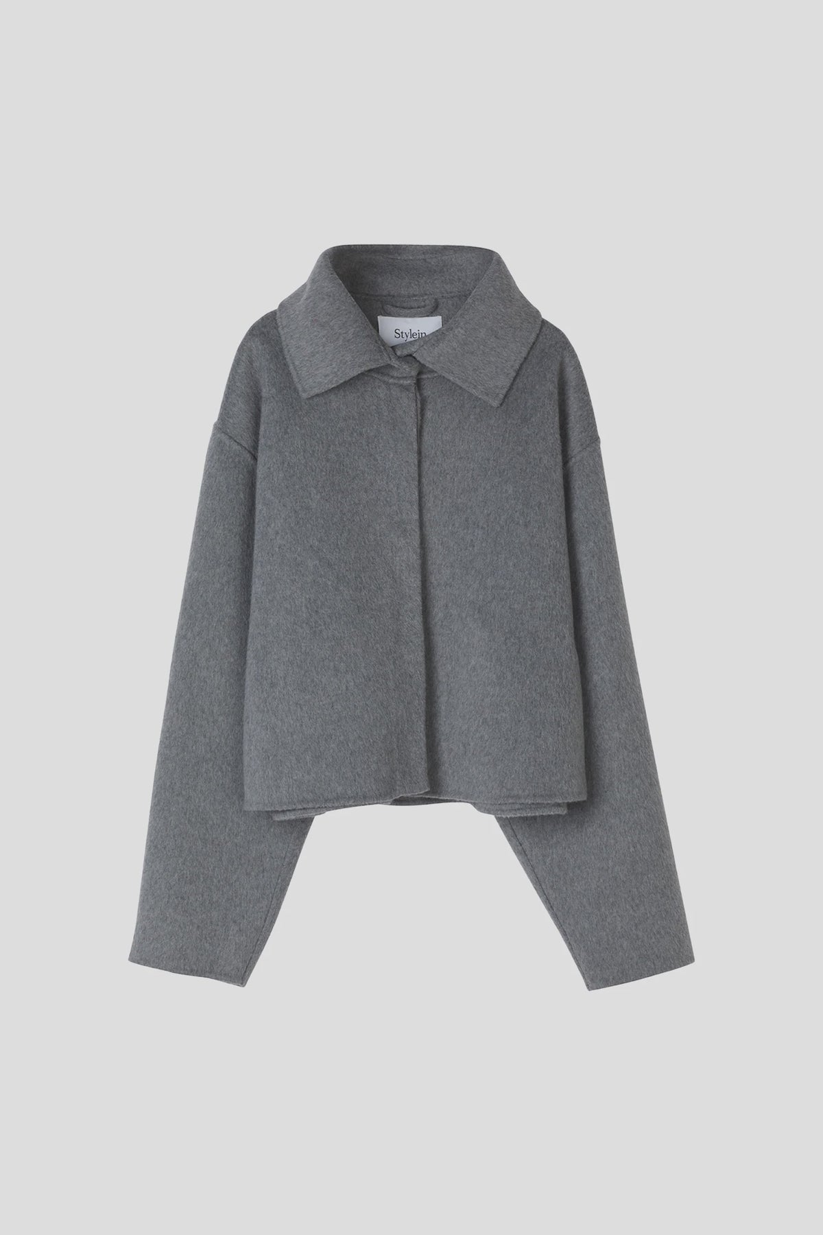 Style In Teano Jacket in Mid Grey