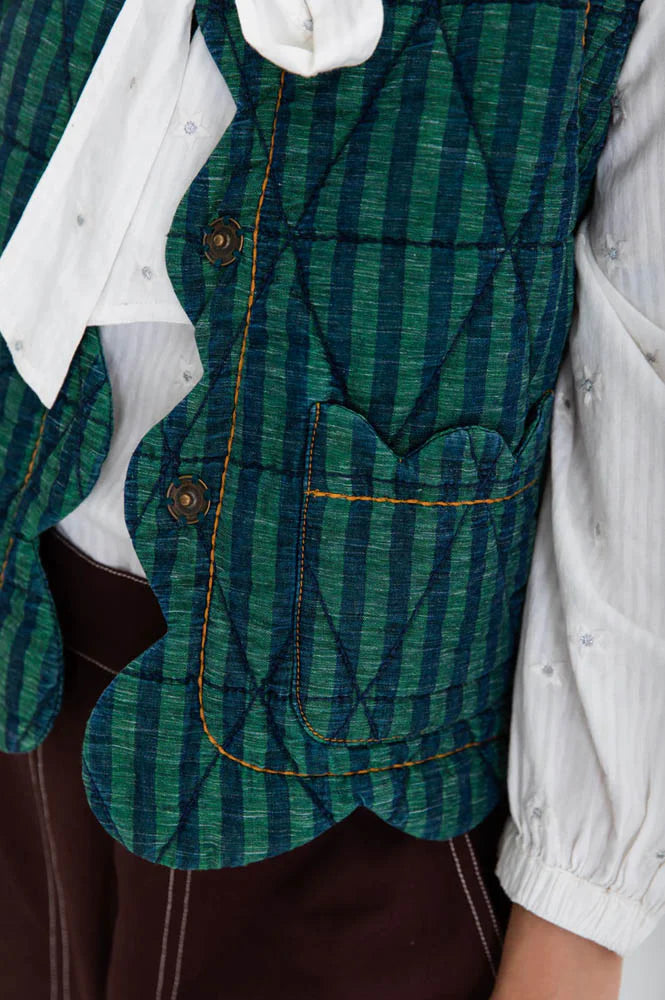 Bonte Estelle Gilet in Fir, Midnight