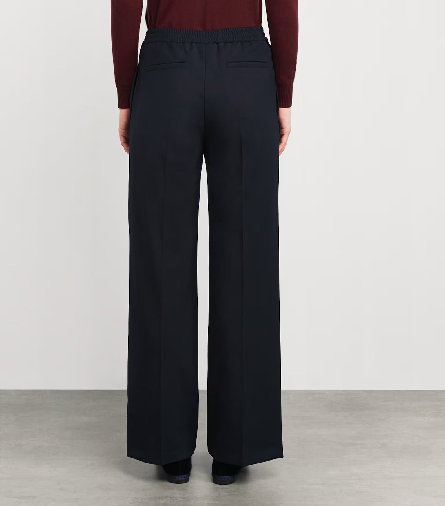 Weekend Max Mara Hateley Trousers in Navy
