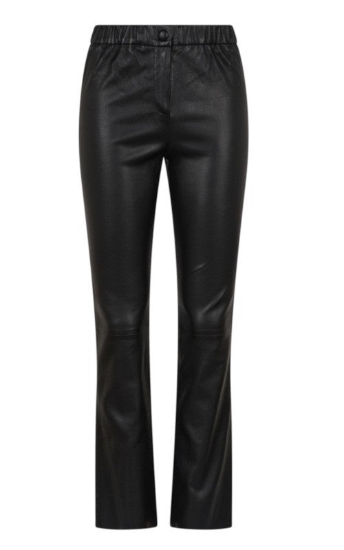 Oakwood Free Leather Trousers in Black