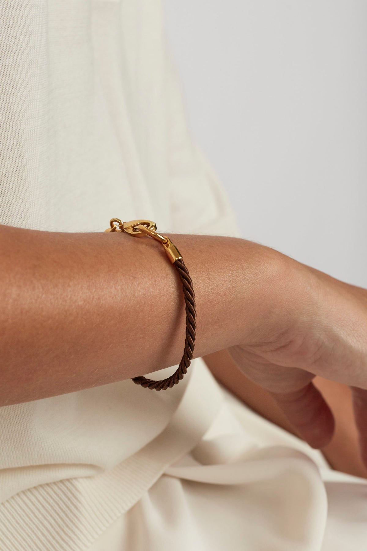 Tilly Sveaas Friendship Bracelet in Mahogany