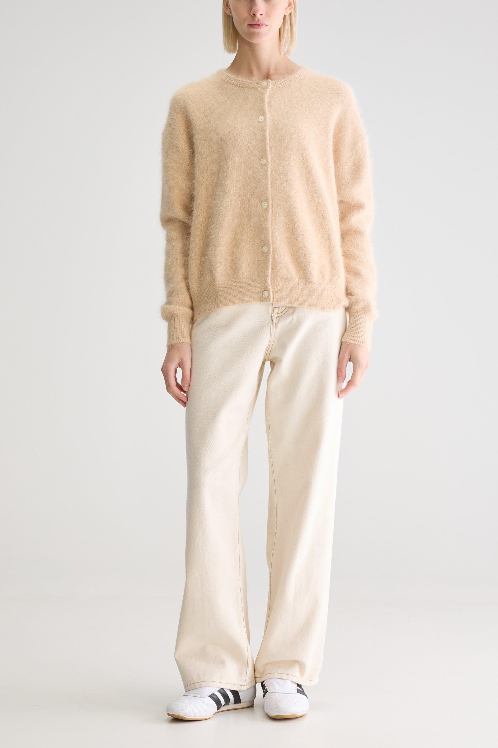 Bellerose Dathan Knit Cardi in Ivory