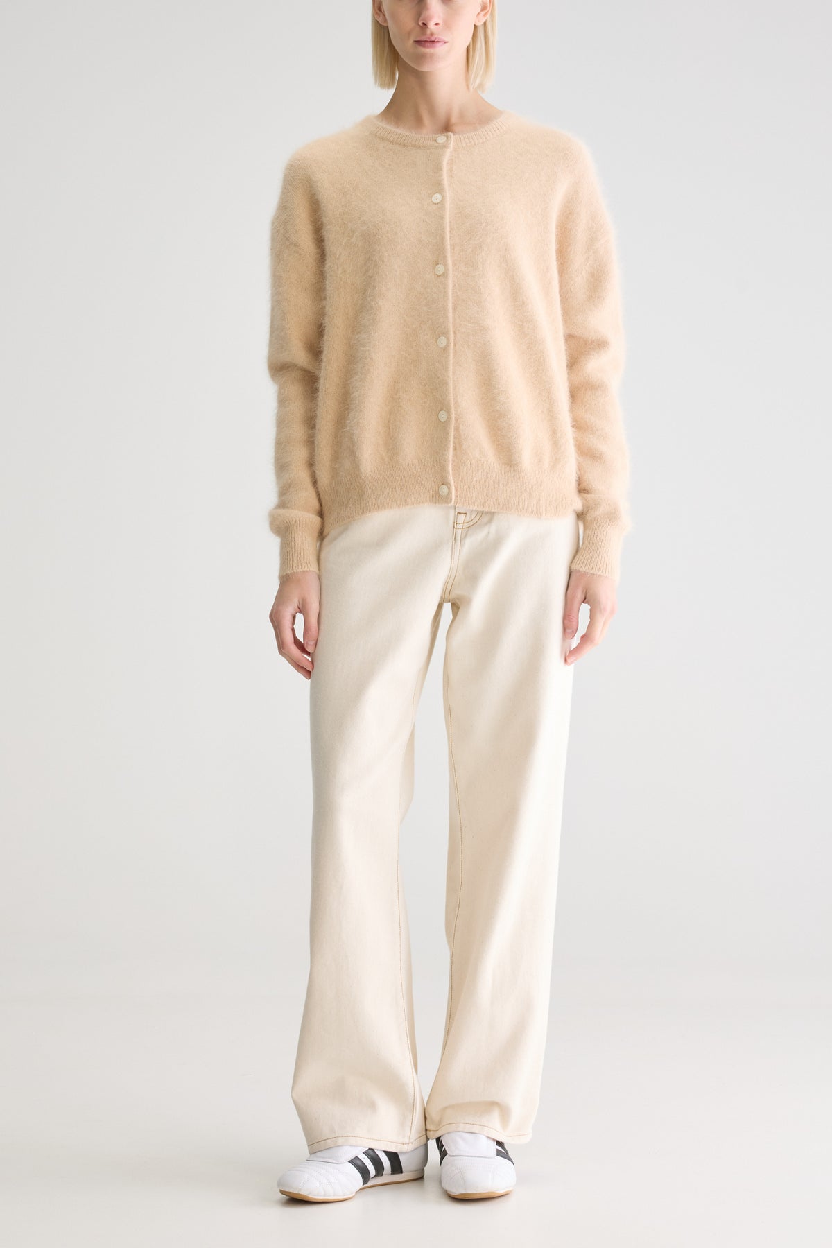 Bellerose Dathan Knit Cardi in Ivory