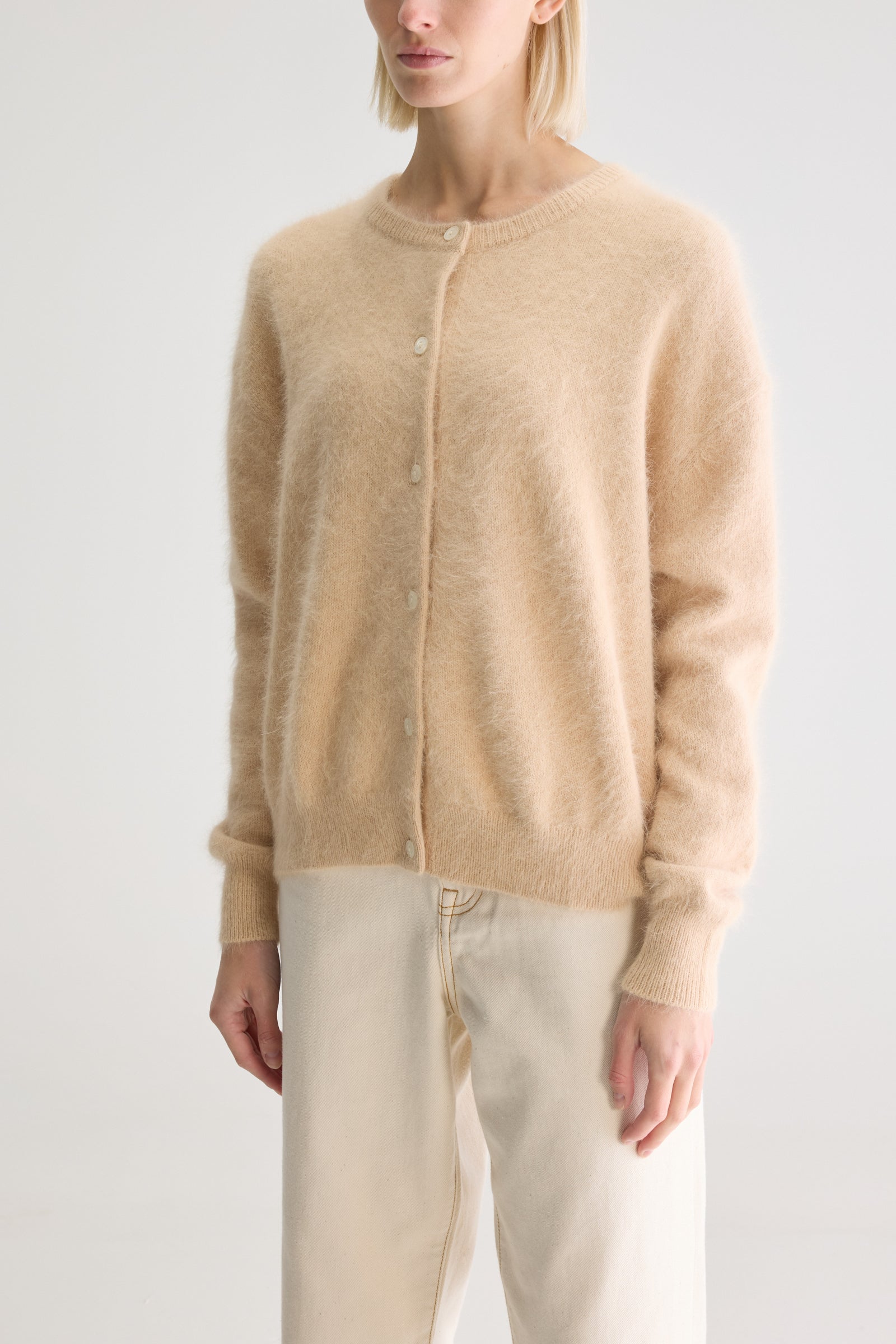 Bellerose Dathan Knit Cardi in Ivory
