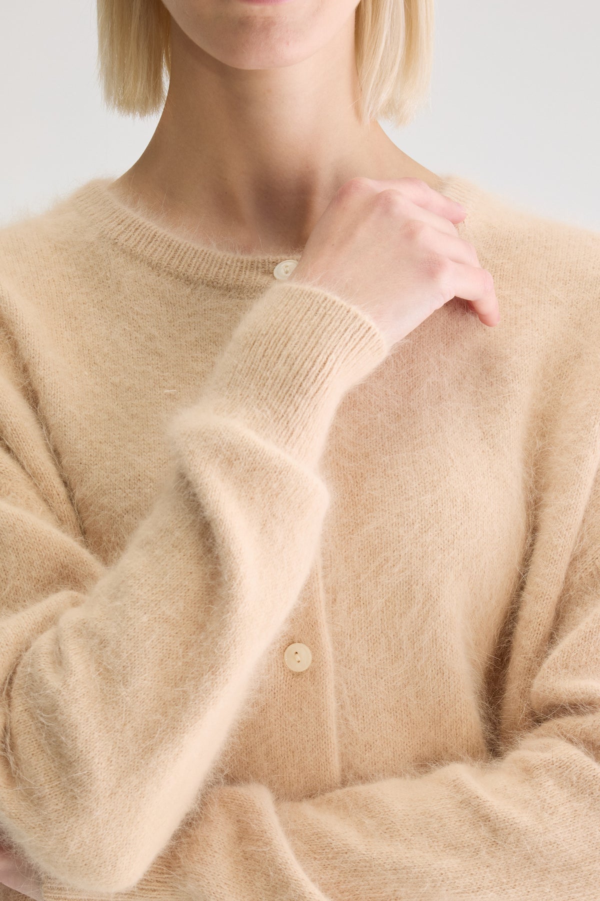 Bellerose Dathan Knit Cardi in Ivory