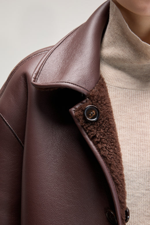 Bellerose Easton Coat in Dk Roast