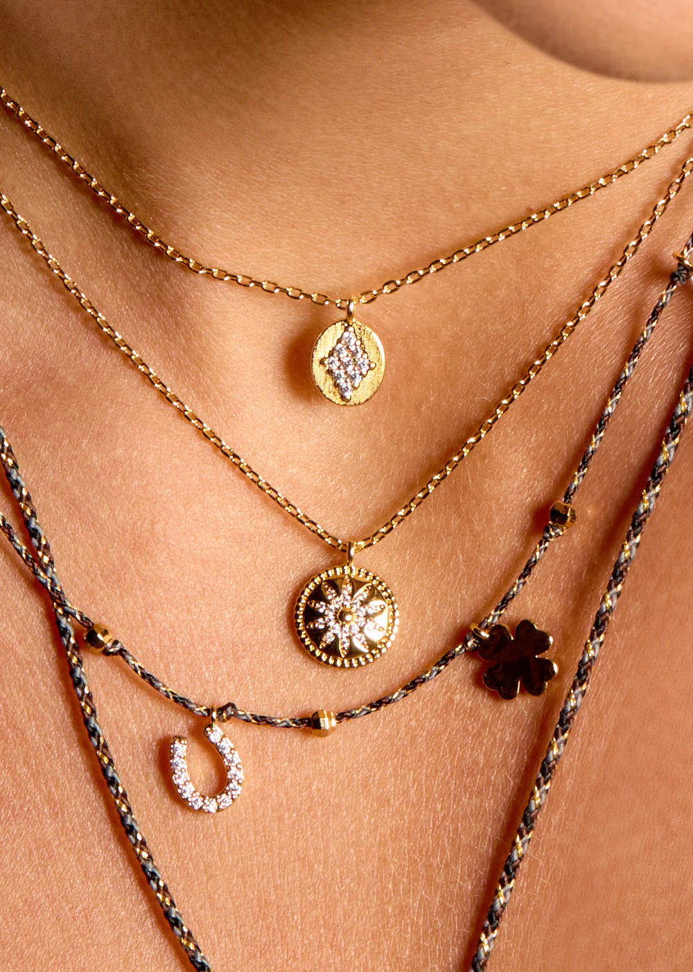Mya Bay Gold Flower Necklace