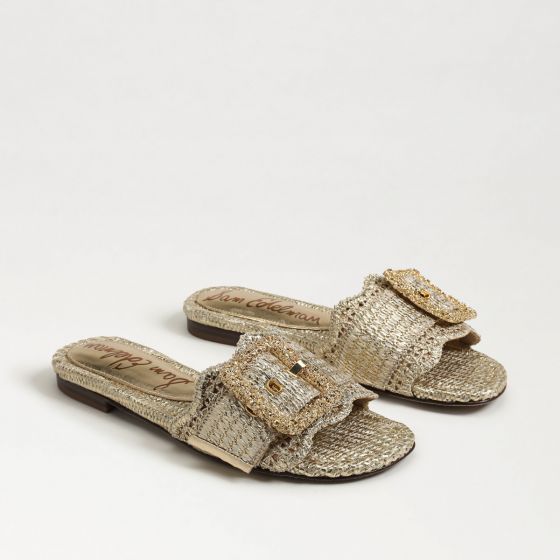SE Bambi Sandal in Amber Gold