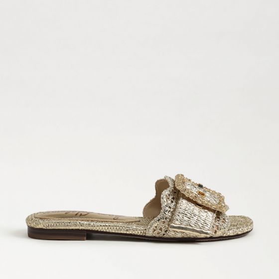 SE Bambi Sandal in Amber Gold