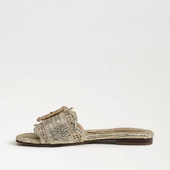 SE Bambi Sandal in Amber Gold