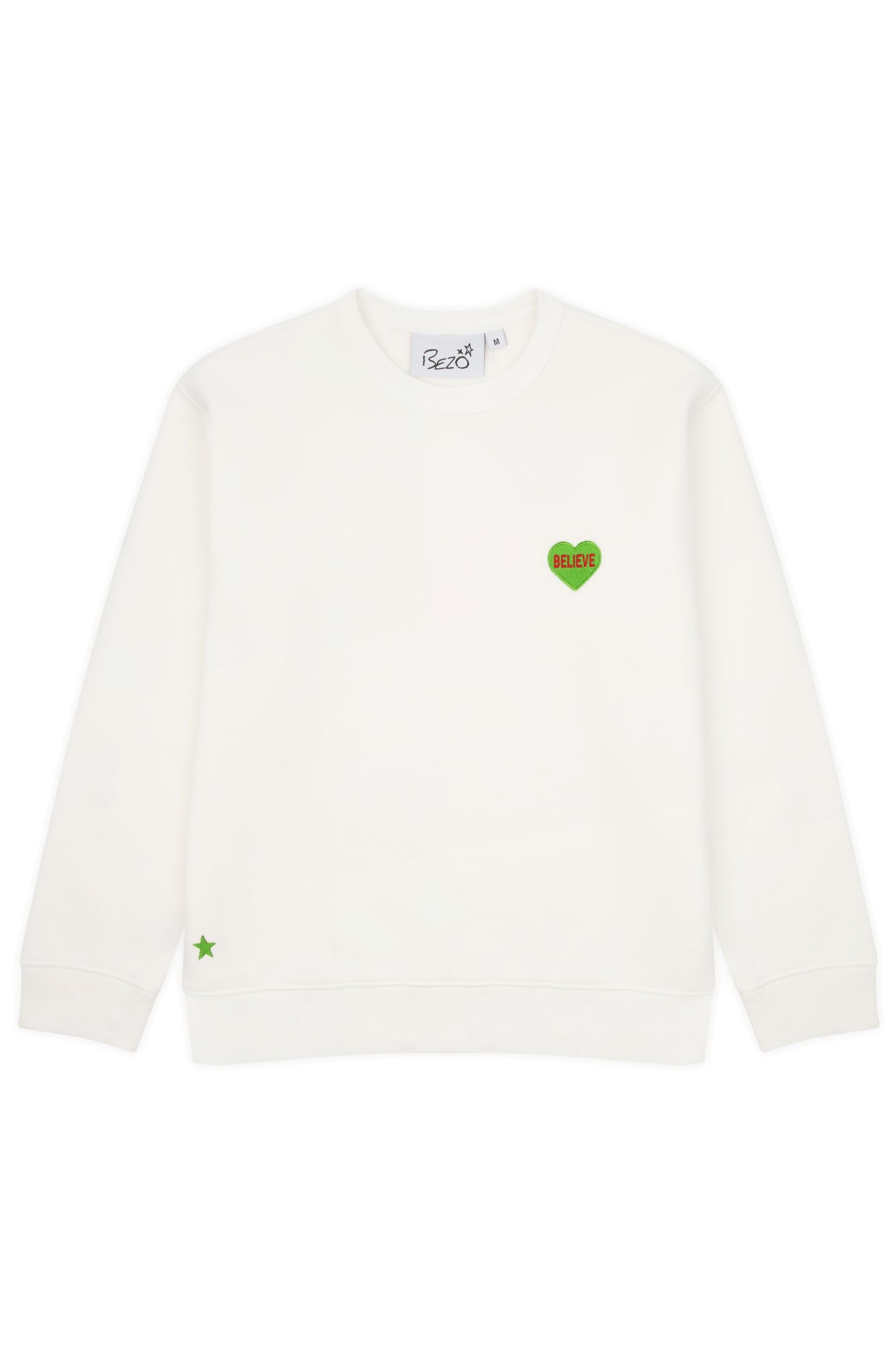BEZO Love Heart Sweat BELIEVE