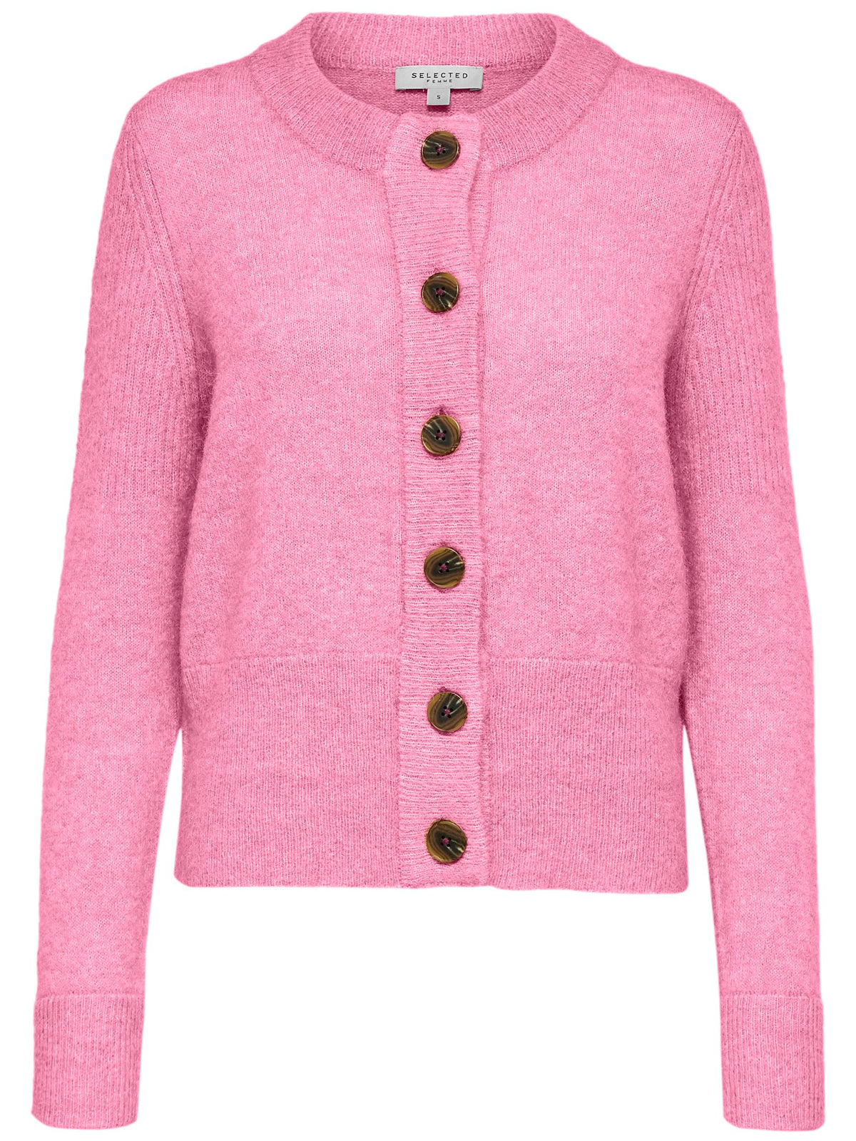 SLF Sia Cardigan In Prism Pink