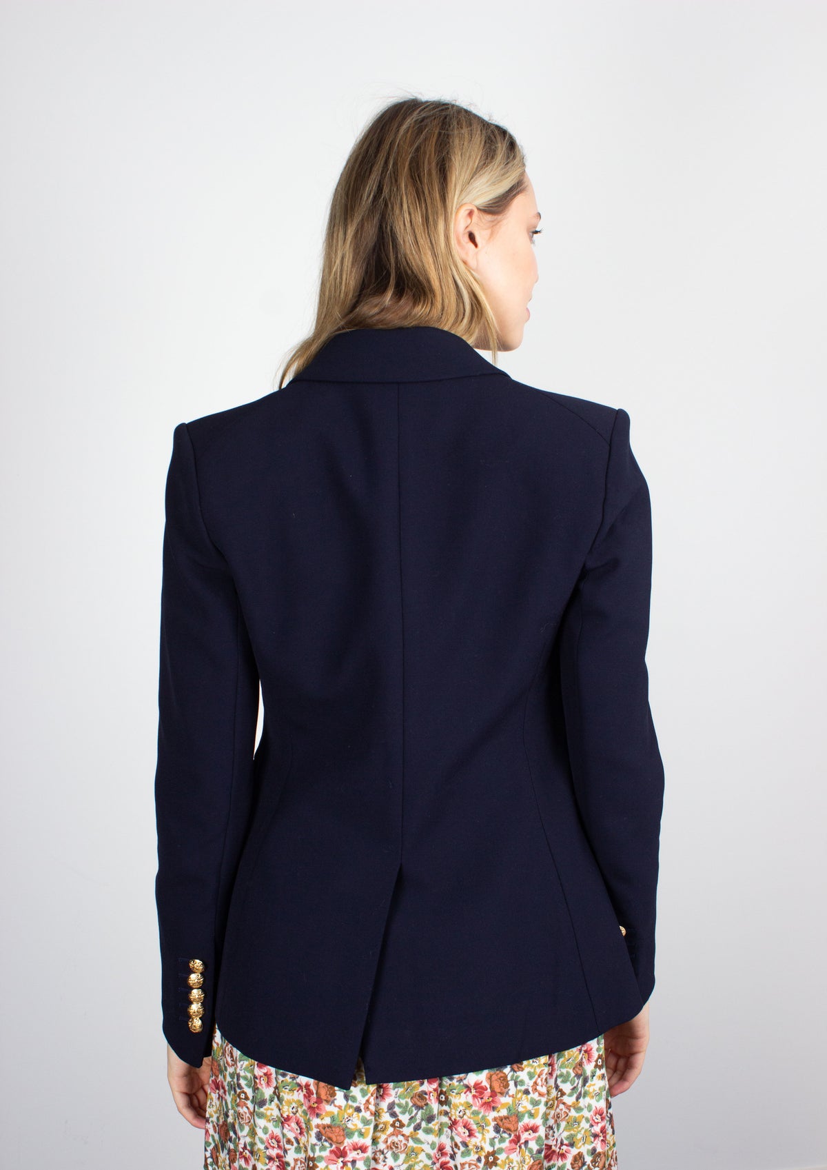 Veronica Beard Miller Dickey navy jacket