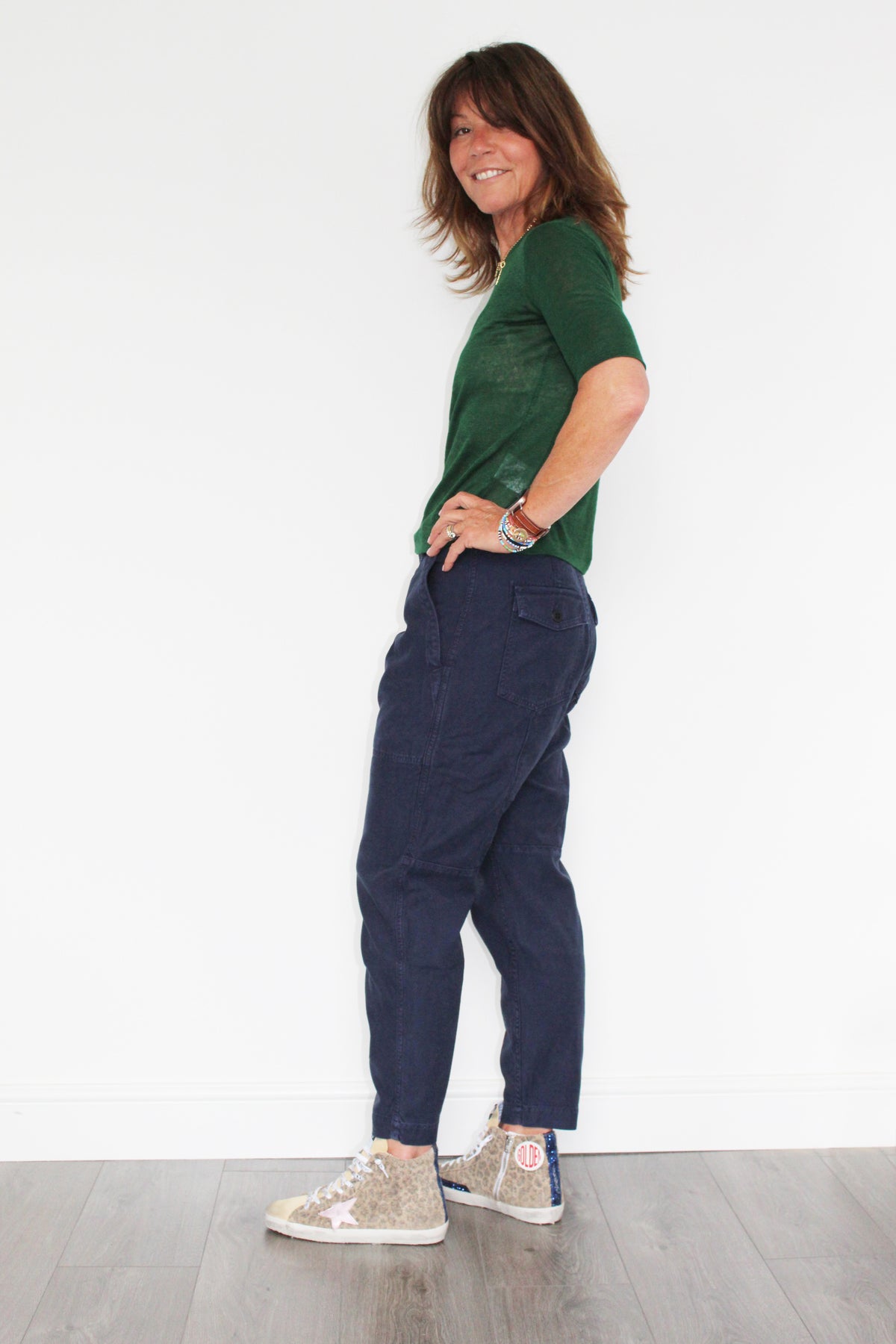 BR Seas12 Linen T-shirt in Eden