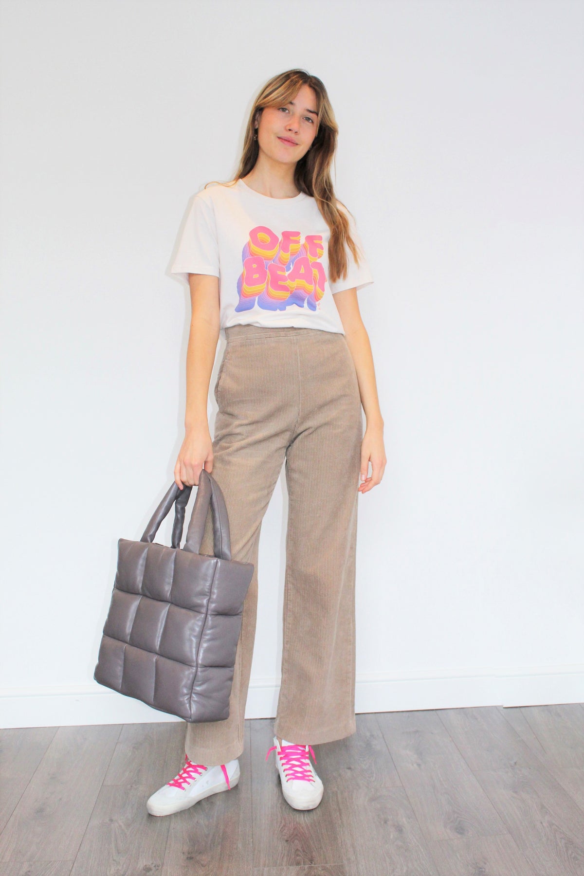 STAND Assante Puffy Bag in Saddle Brown
