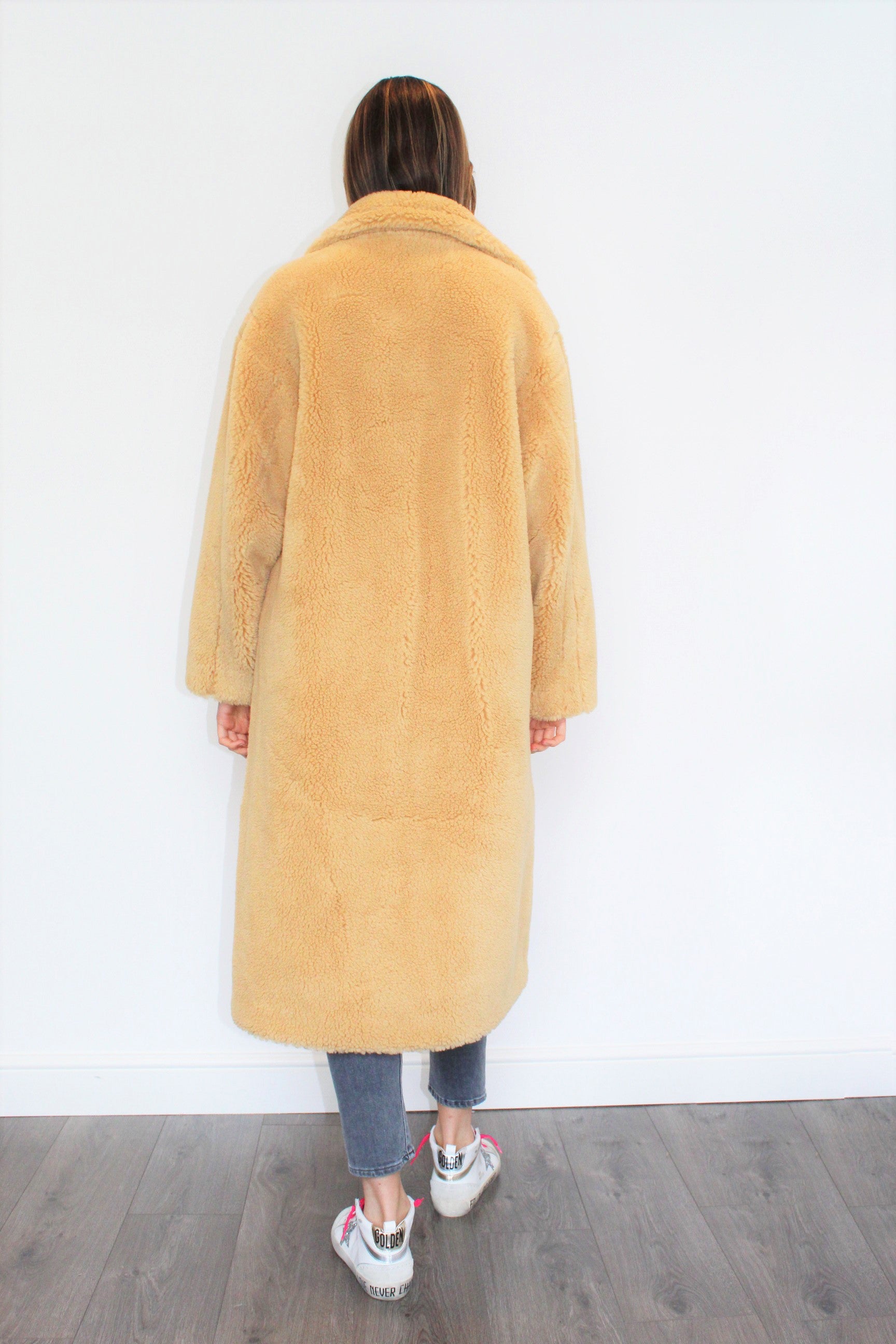 STAND Maria Coat in Honey