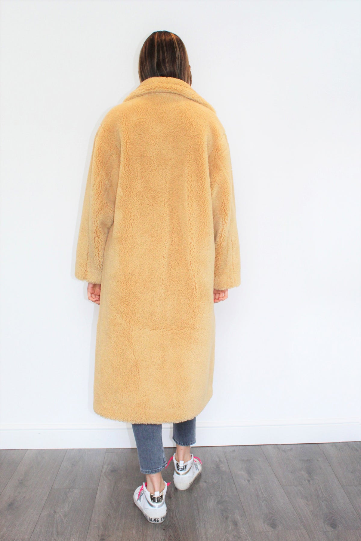 STAND Maria Coat in Honey