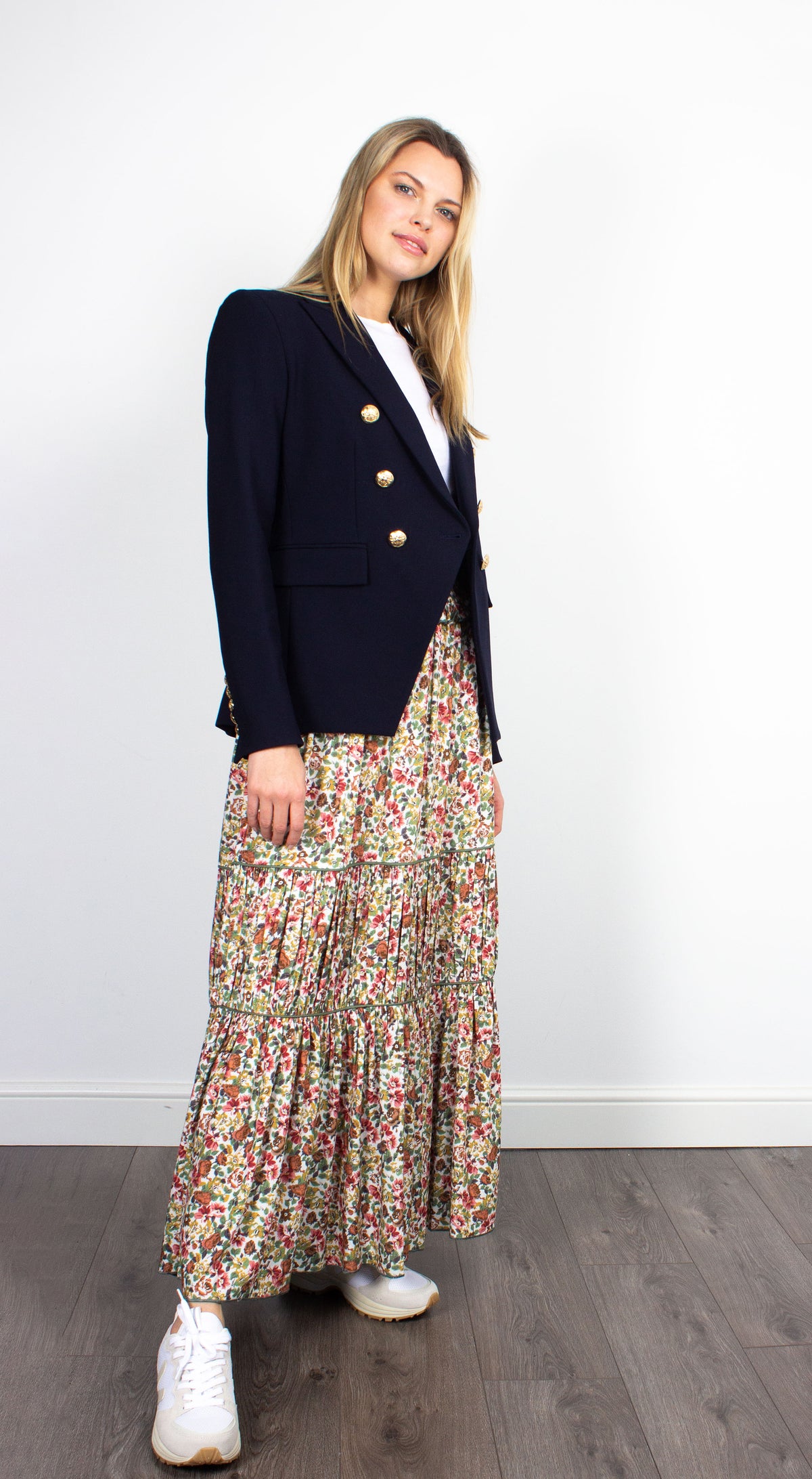 Veronica Beard Miller Dickey navy jacket