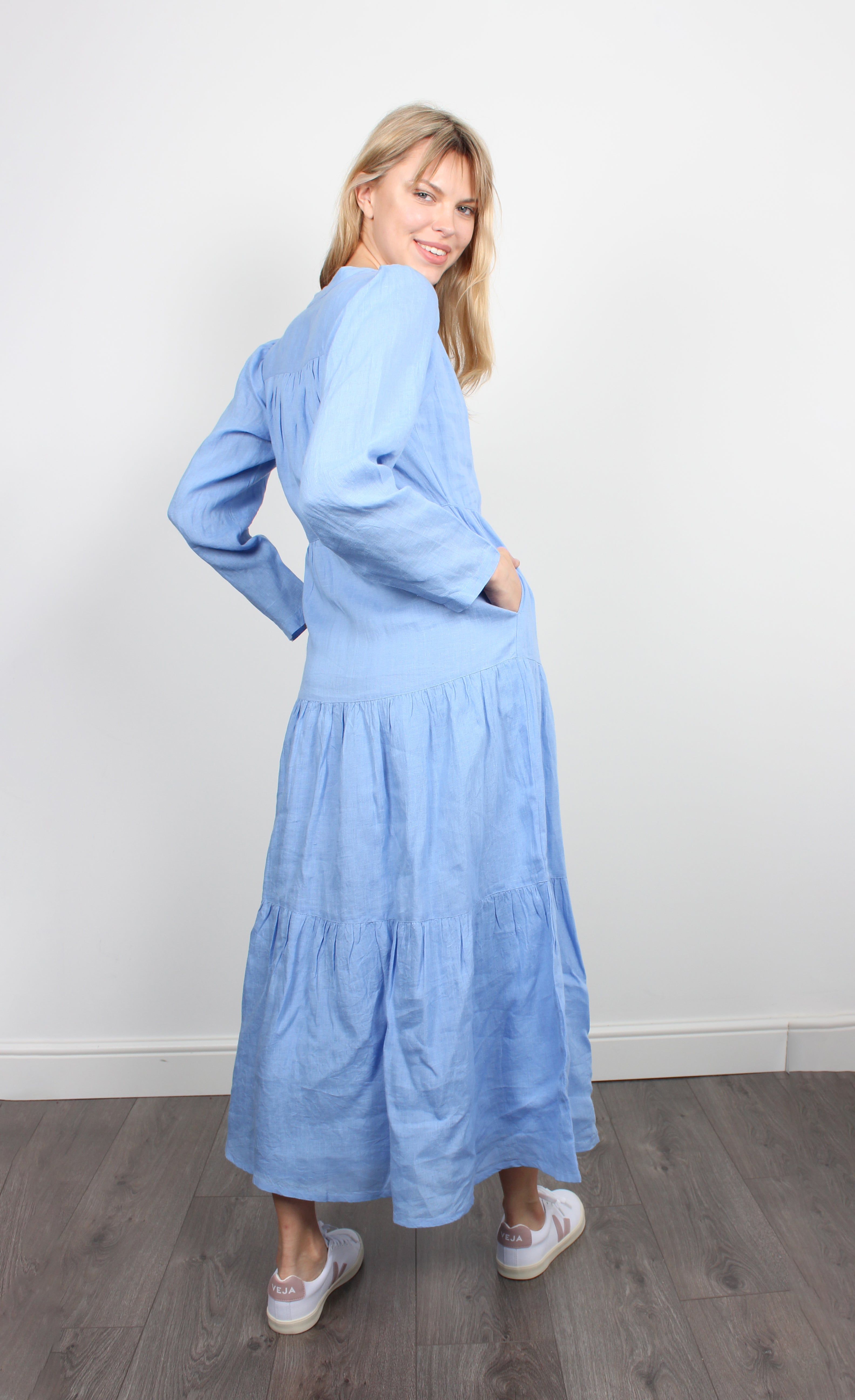 DG Kate Maxi Dress in Blue