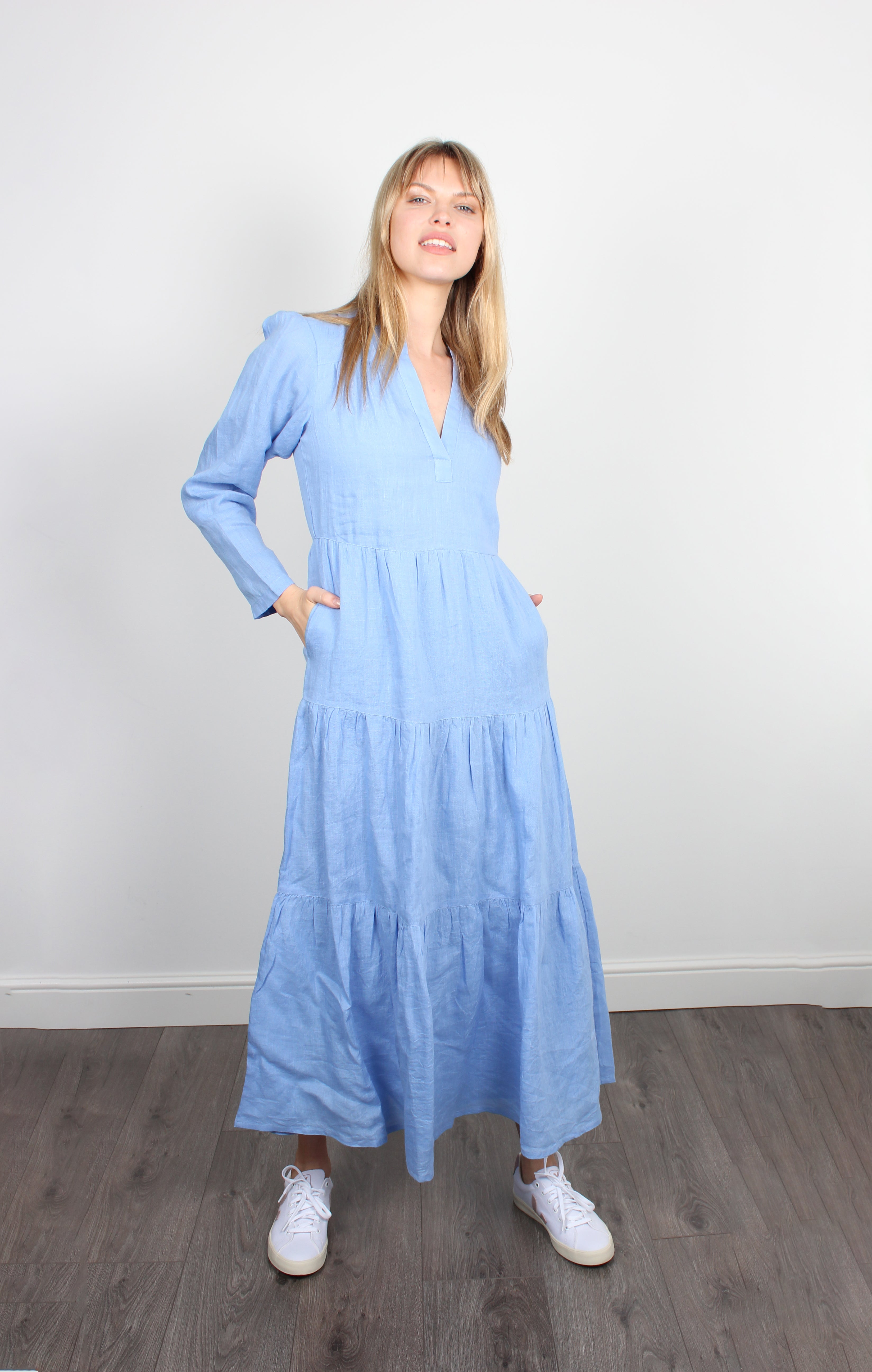 DG Kate Maxi Dress in Blue
